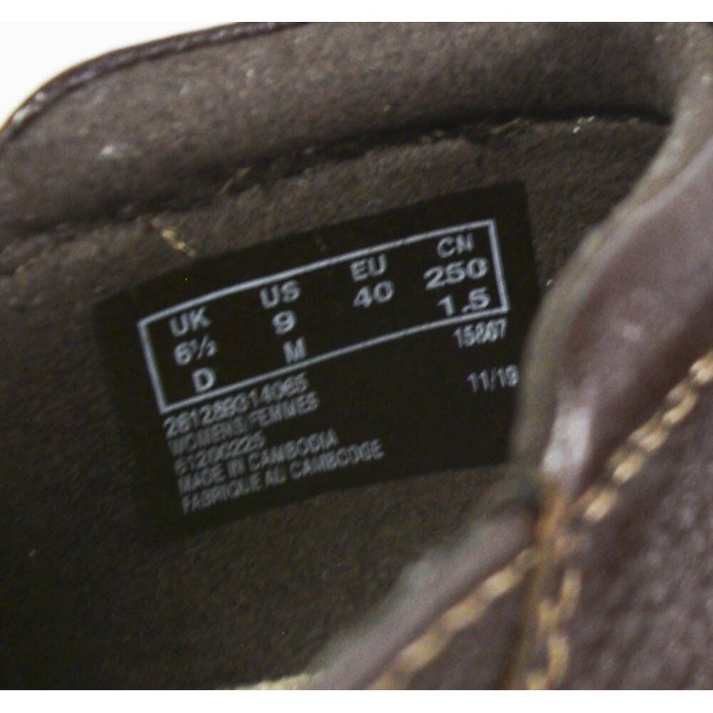 Clarks Cheyn Madi Brown Leather Slip On Shoes Size 9M - Picture 8 of 8